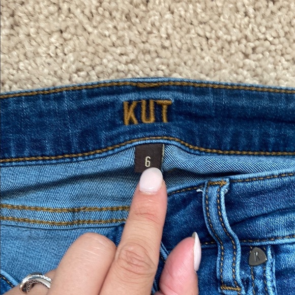KUT Classic Blue Denim Jeans - Picture 2 of 5